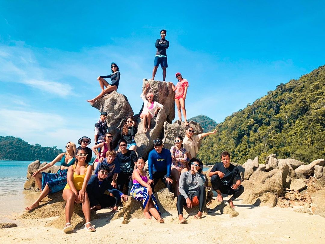 สายป่าน-วุฒิ และแก๊งเพื่อนๆ ในทริปดำน้ำ หมู่เกาะสุรินทร์