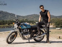 บิ๊กเอ็ม กฤตฤทธิ์ กับ รถมอเตอร์ไซ์ Royal Enfield Continental GT 650