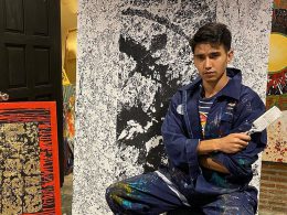 ก๊อต จิรายุ กับการเป็นจิตรกร วาดภาพแบบ abstracrt art